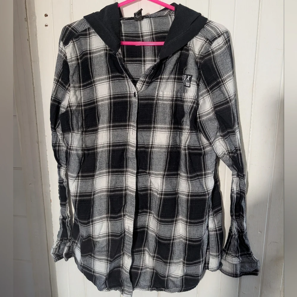 FOX RACING PLAID SHIRT - Picture 1 of 8